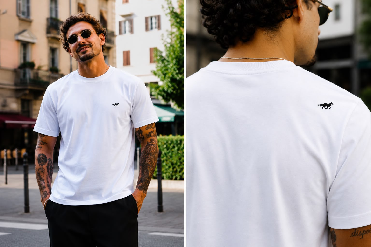 CAMISETA PREMIUM BASIC BRANCO SAN HERNAN