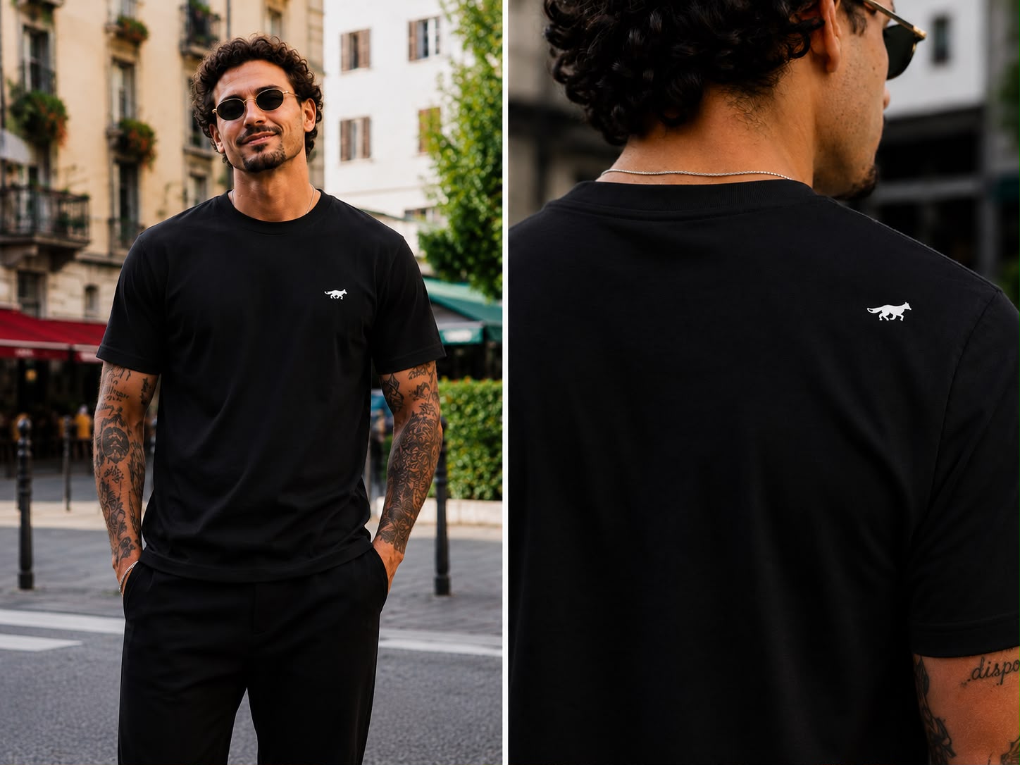 CAMISETA PREMIUM BASIC PRETO SAN HERNAN