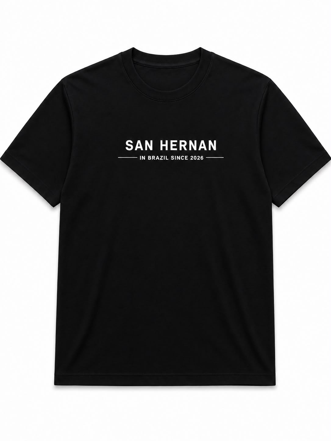 CAMISETA PREMIUM BLACK SAN HERNAN