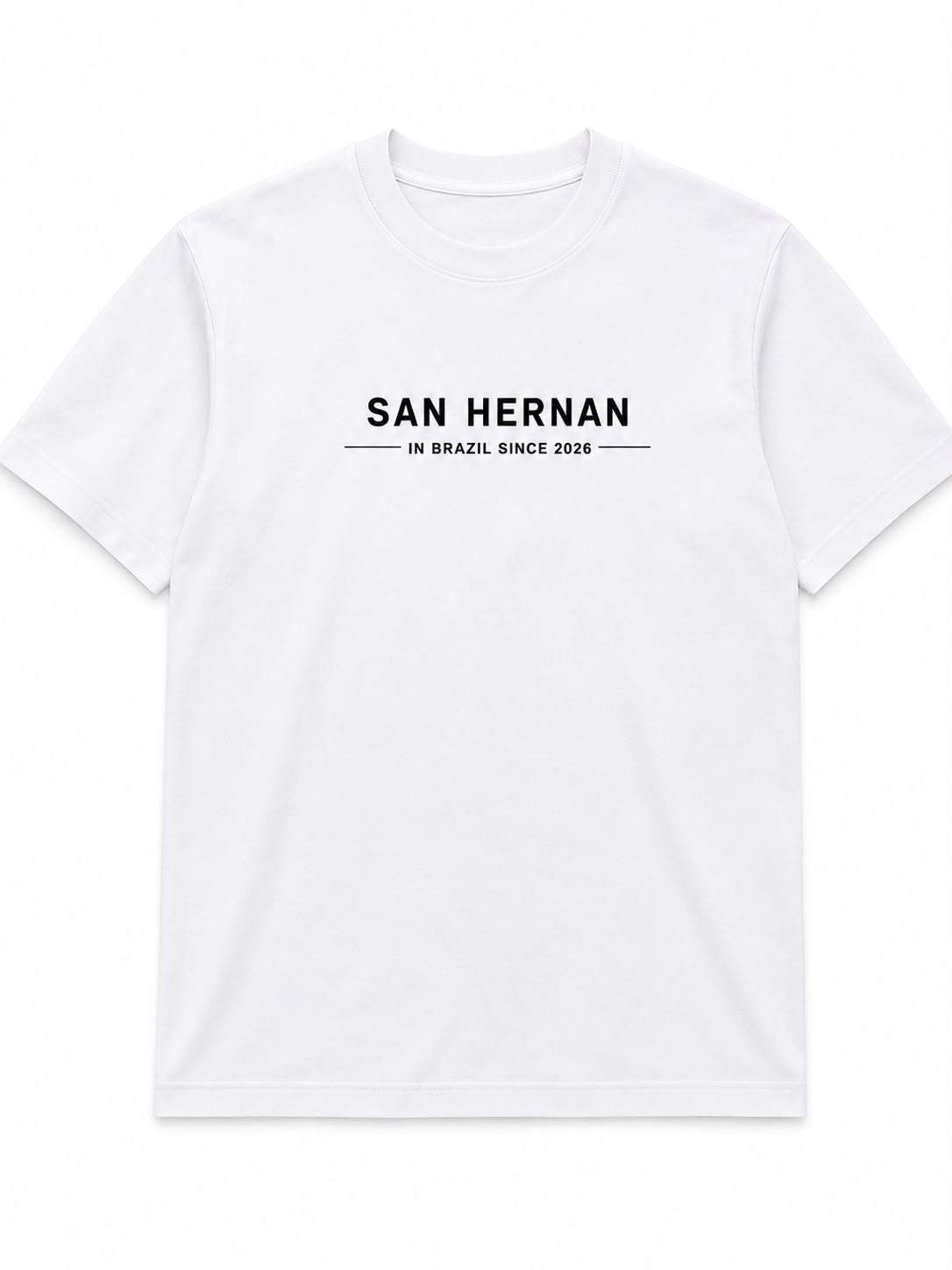 CAMISETA PREMIUM WHITE SAN HERNAN