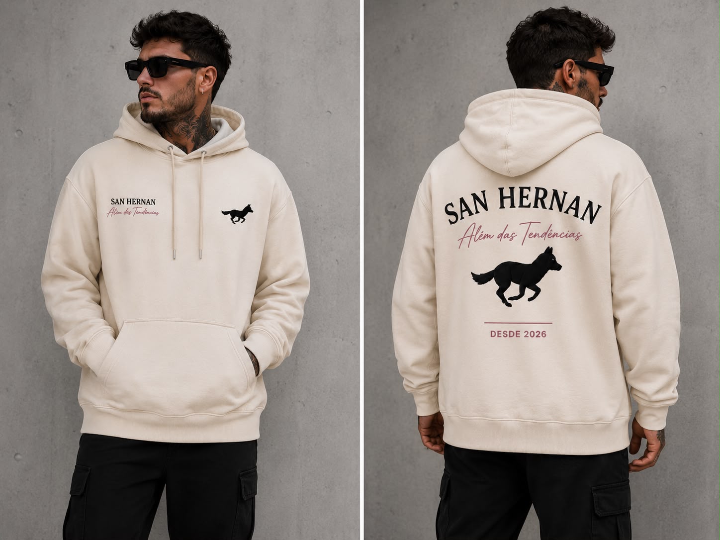 MOLETOM CANGURU SAN HERNAN