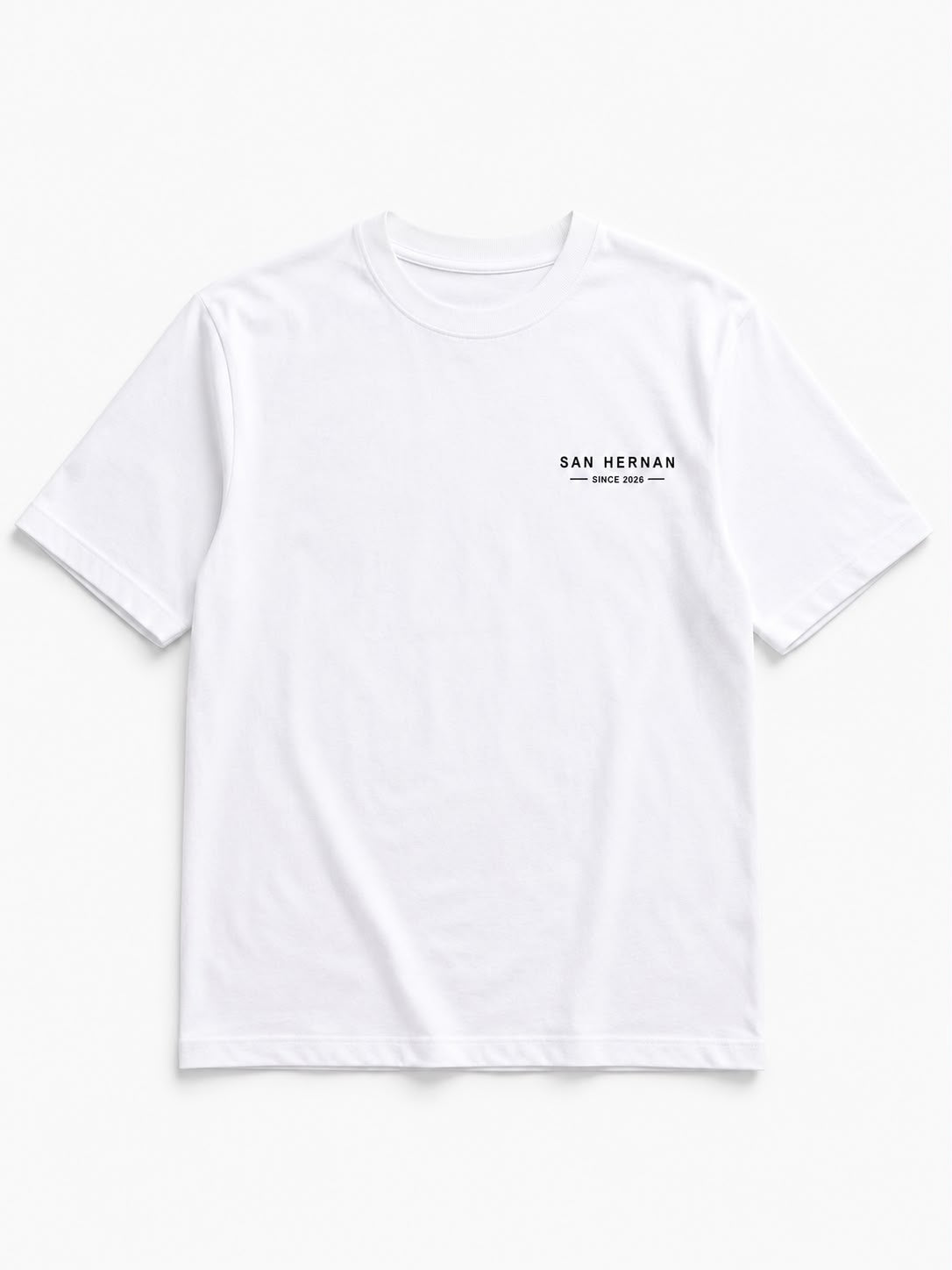 CAMISETA PREMIUM BRANCA SAN HERNAN