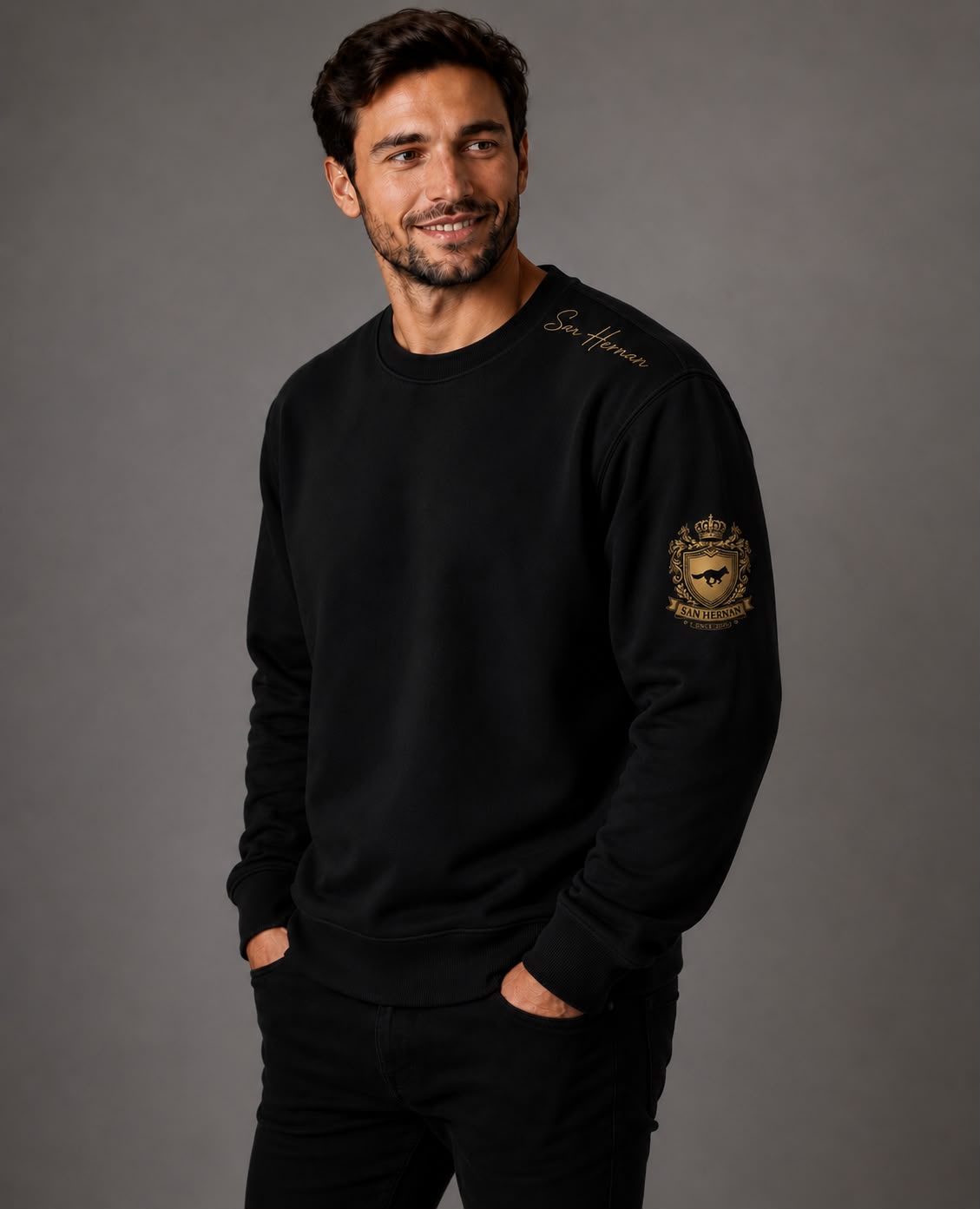 MOLETOM GOLD SAN HERNAN